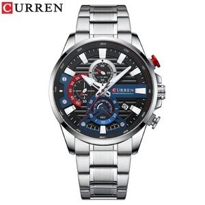 CURREN Stylish Chronograph Stainless Steel Watch for Men‎